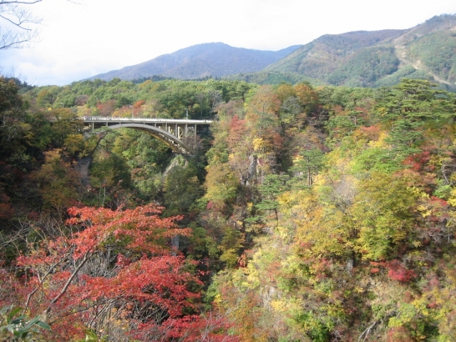 大深沢橋と鳴子峡