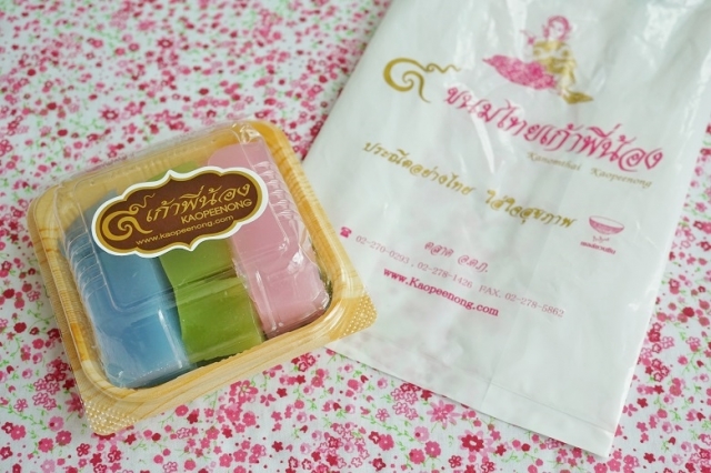 タイの伝統的なお菓子「カノム・チャン」を購入できるお店