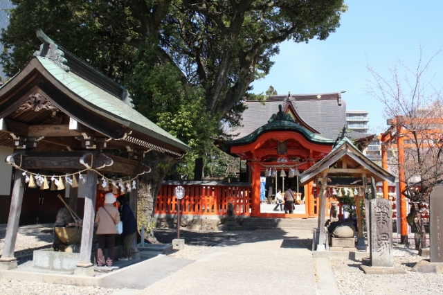 静かな「榴岡天満宮」