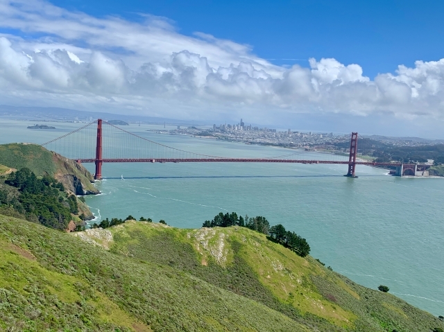 サンフランシスコを一望「マリン・ヘッドランド」