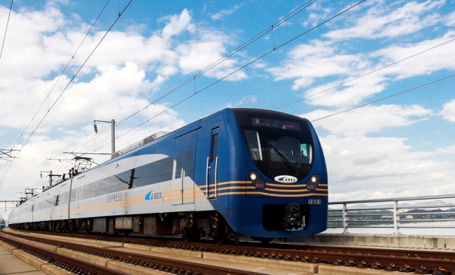 空港鉄道の直通列車　©️空港鉄道