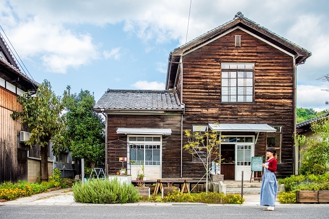 大三島みんなの家の外観　©Shuhei Miyahata