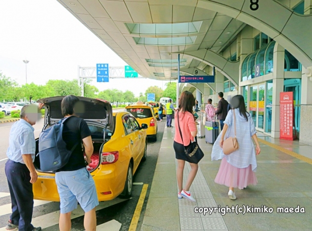 高雄国際空港のタクシー乗り場