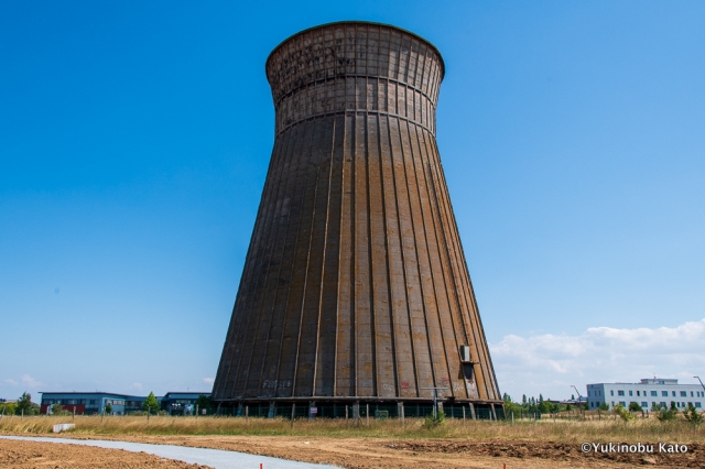 コロンベルにある製鉄所跡