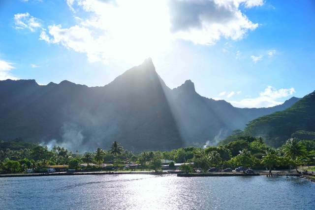 タヒチの島々の魅力を動画や音楽で満喫