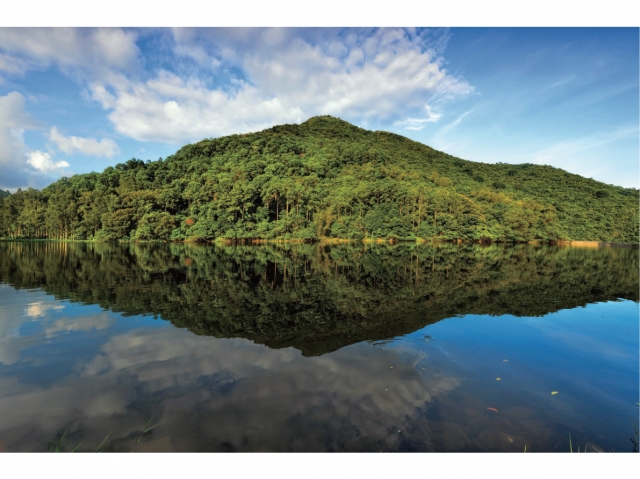 流水響水塘（Lau Shui Heung Reservoir）　写真：Leung Wai-por