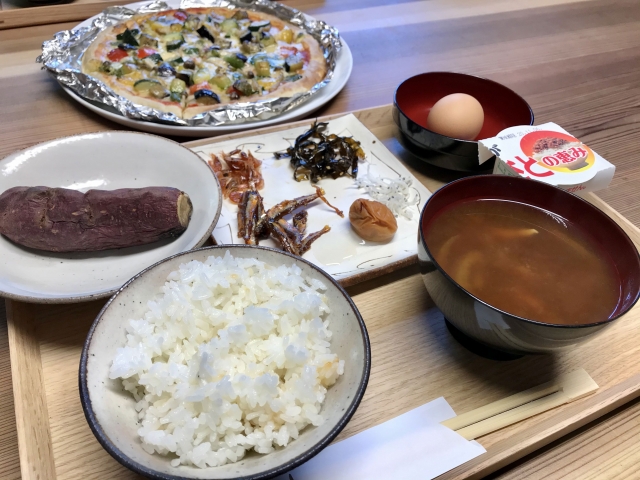 おかずも茨城県産の食材を使ったご飯に合うお供がずらり