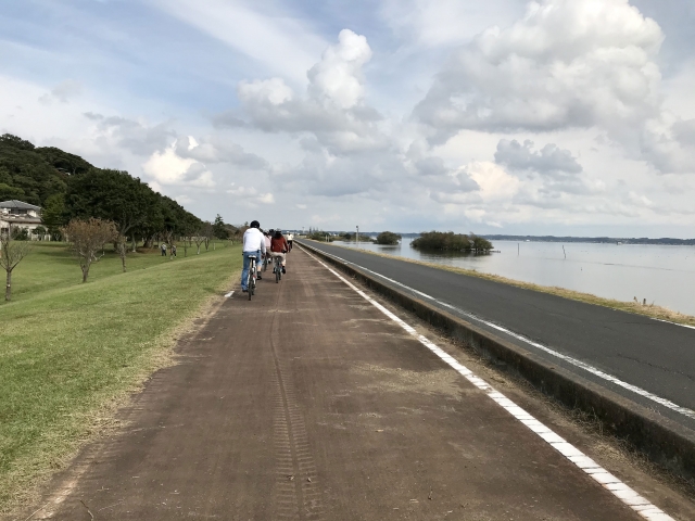 日本一平坦で走りやすいサイクルロード