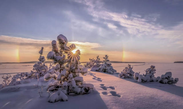 雪深いラップランド　©Visit Finland