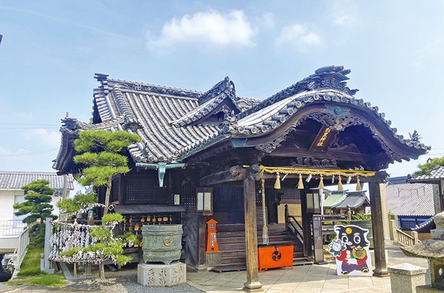 【岡山県・羽黒神社】大迫力！見開きで頂ける版画の限定御朱印