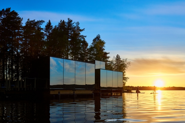 7. Lake Hotel Lehmonkärki - Haasi Mirror Houses