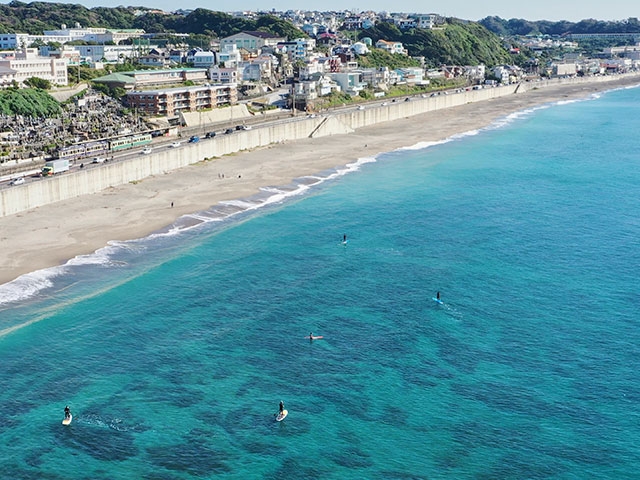 美しい小動岬周辺の海