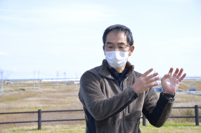 避難の様子、防災、そして人々の拠り所について話す菅野さん