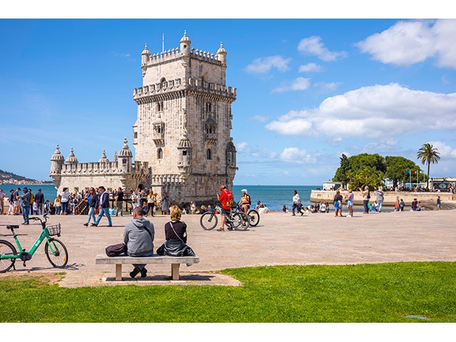 リスボンの人気観光地であるベレンの塔