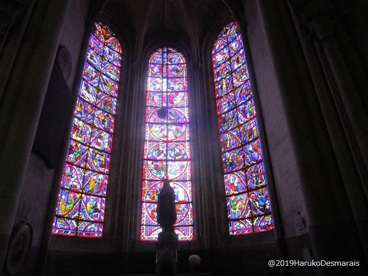 13世紀のステンドグラス】カテドラル・ド・ブールジュの