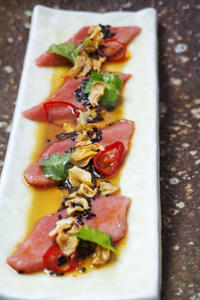 003 ZUMA - Chu toro sashimi with red chili and garlic.jpg