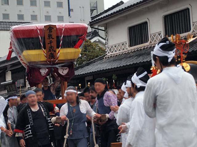 倉敷美観地区の風物詩 阿智神社秋季例大祭 倉敷美観地区 地球の歩き方