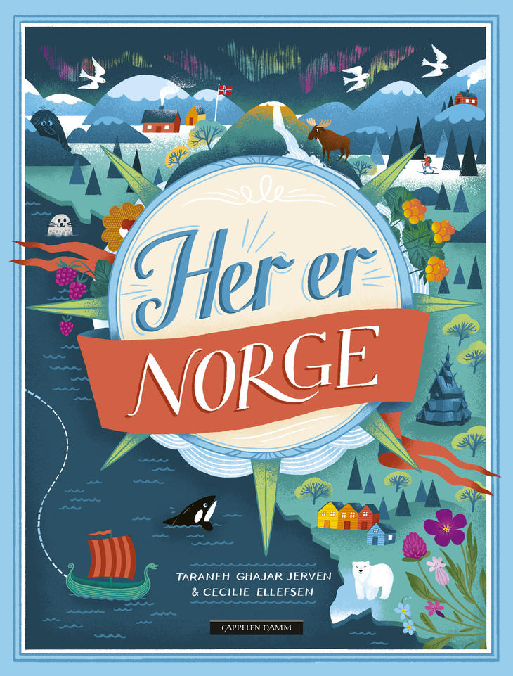 現地の絵本で楽しむ ノルウェーの旅とかわいいイラスト 地球の歩き方