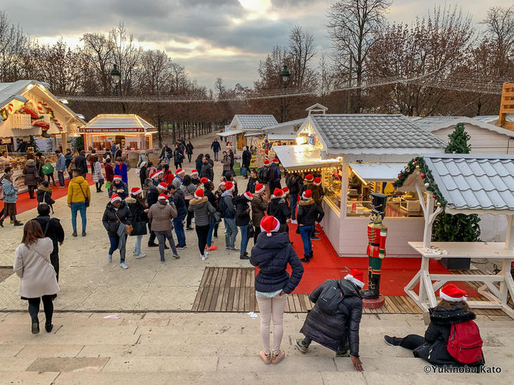 今年から始まったチュイルリー公園のクリスマスマーケットへ行こう 地球の歩き方