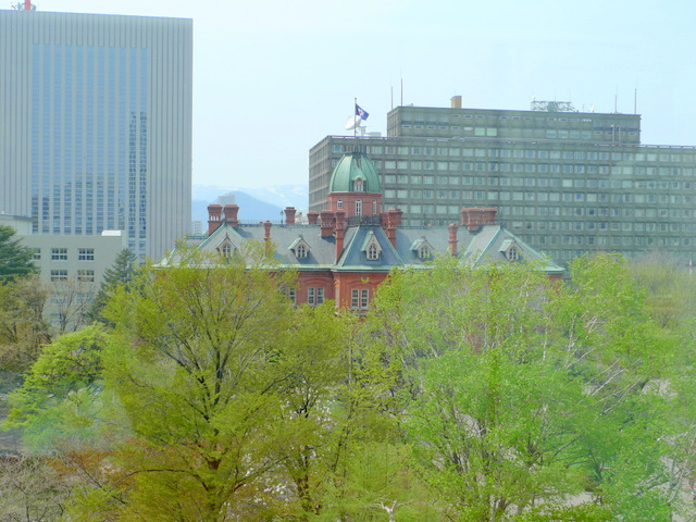 The view from the window of il Centro Hiramatsu