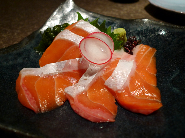 Sashimi of Special Salmon 