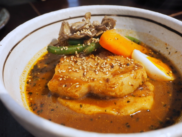 Pork kakuni（braised pork) soup curry