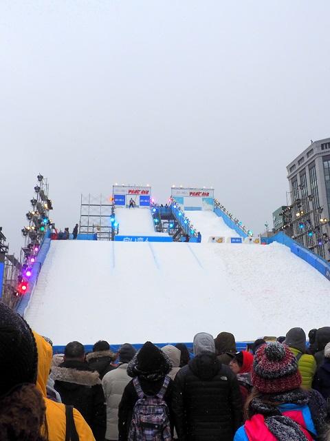 白い恋人PARK AIRジャンプ台（さっぽろ雪まつり2017）