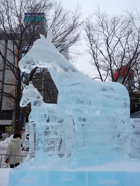 さっぽろ雪まつり2017（道新氷の広場）