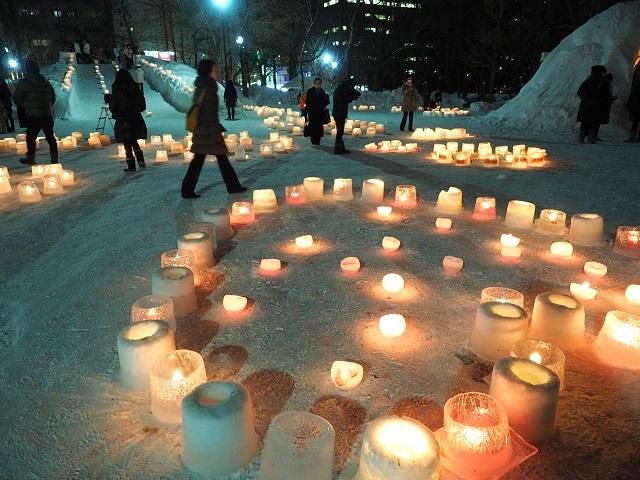 ゆきあかりin中島公園2017