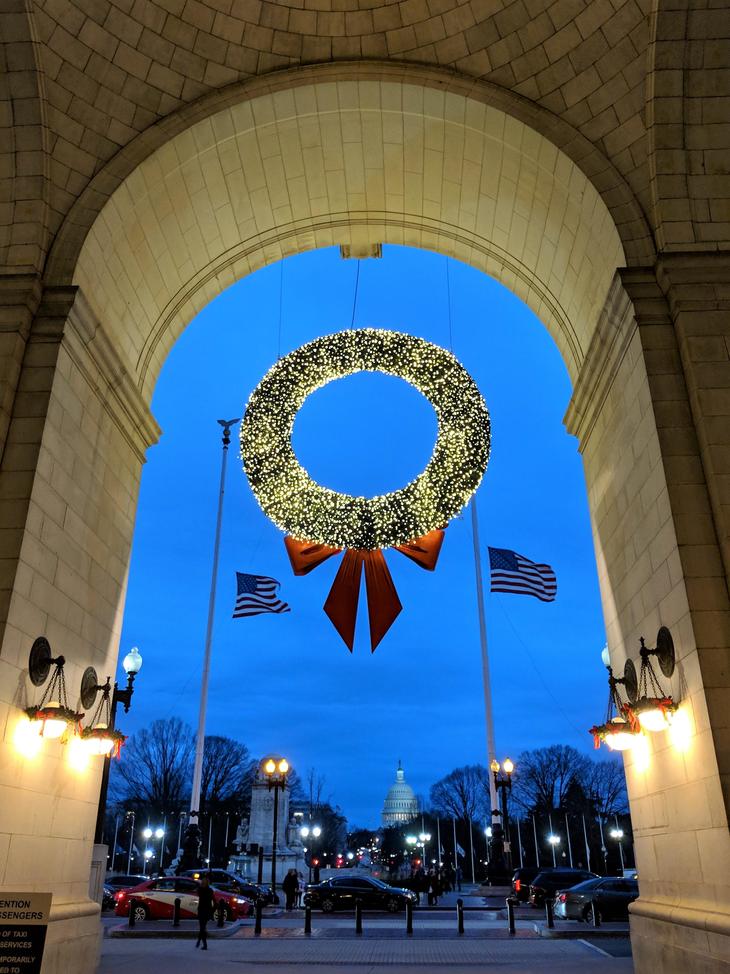 Wreath in union station.jpg